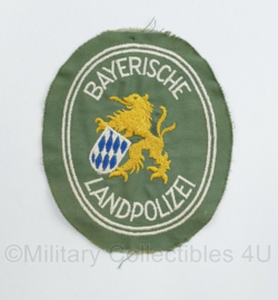 Embleem Duitse Bayerische Landpolizei - 10 x 8,5 cm - origineel