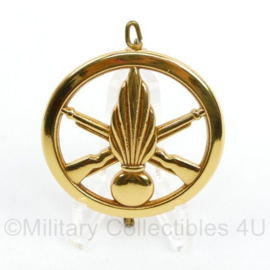 Franse leger baret insigne Infantry Units - diameter 4,5 cm - origineel