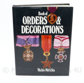 Book of orders and decorations Vaclav Mericka