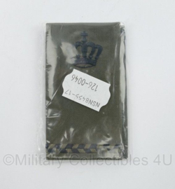 KLU Koninklijke Luchtmacht GVT epauletten Adjudant onderofficier instructeur - 9 x 5 cm - nieuw in verpakking - origineel