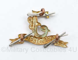 WW2 cap badge Caber Feidh Seaforth Highlanders Regiment Badge  - 4 x 3 cm - origineel