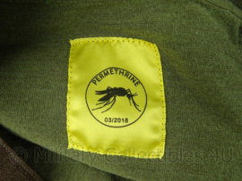 KM Korps Mariniers KMARNS US woodland forest camo Ubac shirt Insectenwerend Permethrine - maat Large 2018  - origineel Defensie