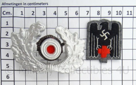 Duitse Rode Kruis DRK Deutsches Rotes Kreuz Schirmmütze insigne set