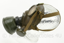KL T1 K-52 gasmasker met filter en tas (filter is niet om te dragen)  - origineel