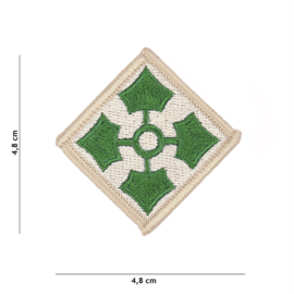 4th Infantry Division patch - 4,8 x 4,8 cm