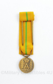 Belgisch mini ereteken Koning Albert 1909-1934 - 5,5 x 1,5 cm -origineel