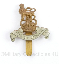 Naoorlogse Britse cap badge Royal Army Pay Corps Maker Buttons LTD Birmingham - 5 x 4 cm - origineel