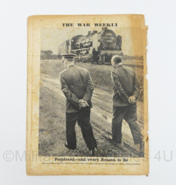 WO2 Brits The War Magazine tijdschrift - 3rd November, 1939 - 35 x 27 cm - origineel