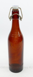 WO2 Duitse 1937 bierfles Dortmunder Ritter Bier fles 0,5 l gemaakt in 1937 beugelfles - origineel