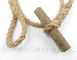 WO2 Britse toggle rope - 180 x 1 cm - origineel