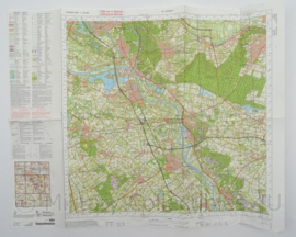 KL Nederlandse leger Topografische kaart 46 Gennep 1:50 000 - 72 x 57 cm - origineel