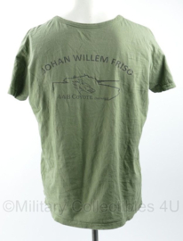 Defensie JWF Johan Willem Friso 44B Coyote Compagnie 4 EHD t-shirt - maat Large - gedragen - origineel