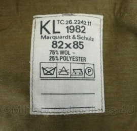 KL DT uniform set MC Militaire Colonne 1982  jas met broek  - maat 49 - origineel