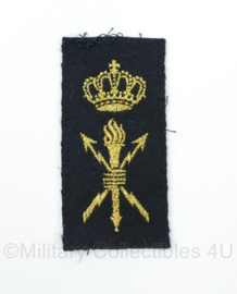 KM Koninklijke Marine officieren Technische Dienst dienstvak embleem - 8 x 4 cm - origineel