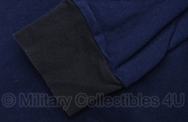 Nederlands Politie shirt lange mouw - blauw - maat L - origineel