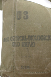 US Army Vietnam oorlog gasmaskertas 17 A1 Mask Chemical Biological - 23 x 10 x 23 cm - origineel