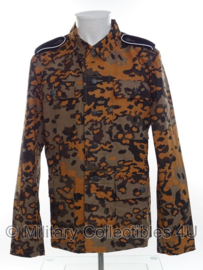 WO2 Duitse SS M43 Herfst camo eichentarn set jas én broek - maat Medium t/m XXL - replica