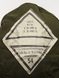KL Nederlandse leger MVO pet 1954/1955 - keuze uit 3 fabrikanten - maat 54 - origineel