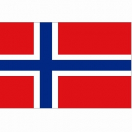 Vlag Noorwegen - Polyester -  1 x 1,5 meter