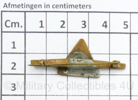WO2 NSB draagteken op dasspeld - 5 x 2 cm - origineel