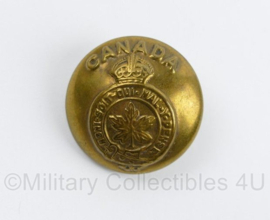 WO2 Canadese uniform knoop CANADA- diameter 2,5 cm - origineel