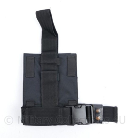 KMAR en Politie Dropleg pouch legpanel met MP5 en 9mm magazijntassen - zwart - 17,5 x 3 x 23 cm - licht gebruikt - origineel