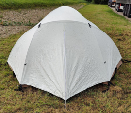 US Army RAIN Flysheet WHITE van 3 persoons Eureka LEWS Tent (zonder tent)-  origineel