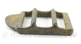WO2 US army kleine gesp - bodemvondst - 4 x 2½ - origineel