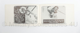 WO2 US Army Meet The N2S United States Navy Flight Preporatory Schools - 18,5 x 11,5 cm - origineel jaren 40