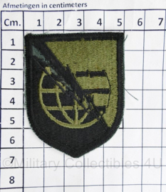 US Army Naoorlogs subdued embleem Strategic Command - 6,5 x 5 cm - origineel