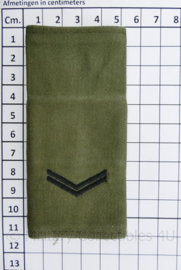 Korps Mariniers GVT epauletten schouderstukken set - Korporaal - origineel