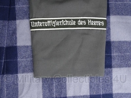 BW overjas leger grijs Unteroffiziervorschule des Heeres  - origineel - maat 178 - 100