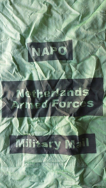 NAPO Netherlands Armed Forces Military Mail postzak - 102 x 67 cm - gebruikt - origineel