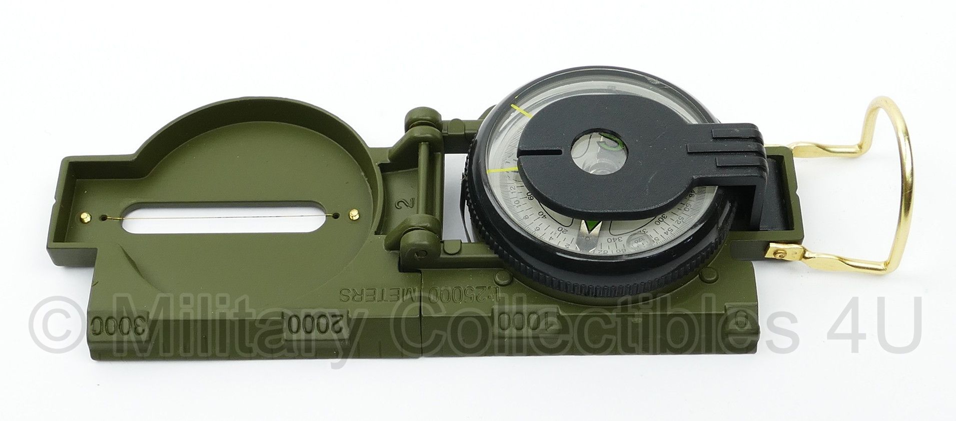 Survival Tactical kompas - groen metaal