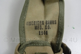 US WO2 Pickhouweel tas KHAKI American Canvas Co. 1944  - origineel  nr.1