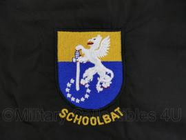 Defensie halsdoek schoolbat 41e lichte brigade   - zwart - origineel