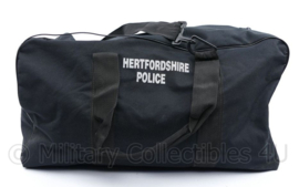 Zwarte sporttas goederen tas Britse Politie Hertfordshire Police - 60 x 30 x 35 cm - origineel