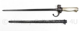 Franse leger M1886 Lebel bajonet met schede - 46,5 cm - origineel