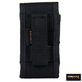 Koppeltasje voor de mobiele telefoon - zwart - 100% Cordura - DP205