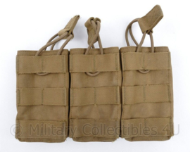 Warrior Assault Systems Molle triple mag pouch coyote - 24 x 2 x 14 cm - origineel