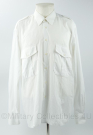 Nederlandse Douane overhemd wit 1990 - lange mouw - maat 43-5 - gedragen - origineel
