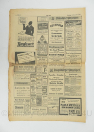 WO2 Duitse krant 8 Uhr Blatt Sonntags Ausgabe 10 november 1940 - 47 x 32 cm - origineel