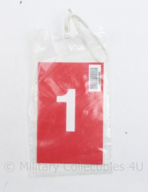 Defensie geneeskundige dienst Medical Assesment card set Gewondenkaart  - 22 x 12 cm - origineel