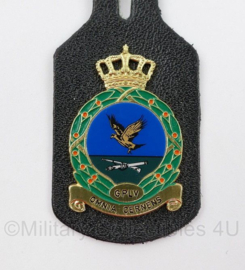 KLU Koninklijke Luchtmacht DT GPLV Groep Lichte Vliegtuigen borsthanger - 8,5 x 4 cm - origineel