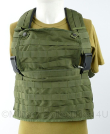 KL Nederlandse leger Chest rig Chestrig Modulair Groen MOLLE - MET SPE drukkers - origineel