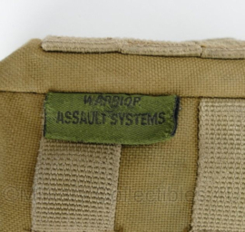 Warrior Assault Systems MOLLE Medium Utility pouch Coyote - 1 drukknoop defect - 15 x 7 x 18 cm - gebruikt - origineel