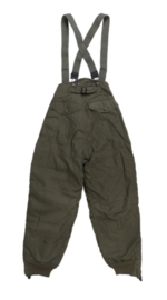 USAF US Air Force Trousers Aircrew, Heavy Zone Type F-1B ECWS - ongedragen  - valt als size 30 inch - kleur groen - origineel