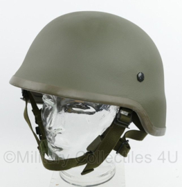 M92 M95 composiet helm B826 ballistische helm - Nieuwste model productie 2017 donkergroen - Ongedragen -  maat Large = 58 tm. 60 cm. -  origineel
