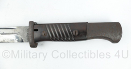 WO2 Duitse K98 bajonet met schede - nummergelijk 41 CVL 4124 - origineel