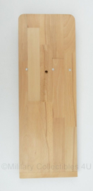 Houten wandbord voor de montage voor een dolk of zwaard - 19,5 x 4,5 x 55,5 cm - origineel